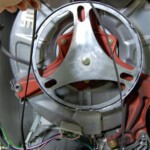 Changing a washing machine belt